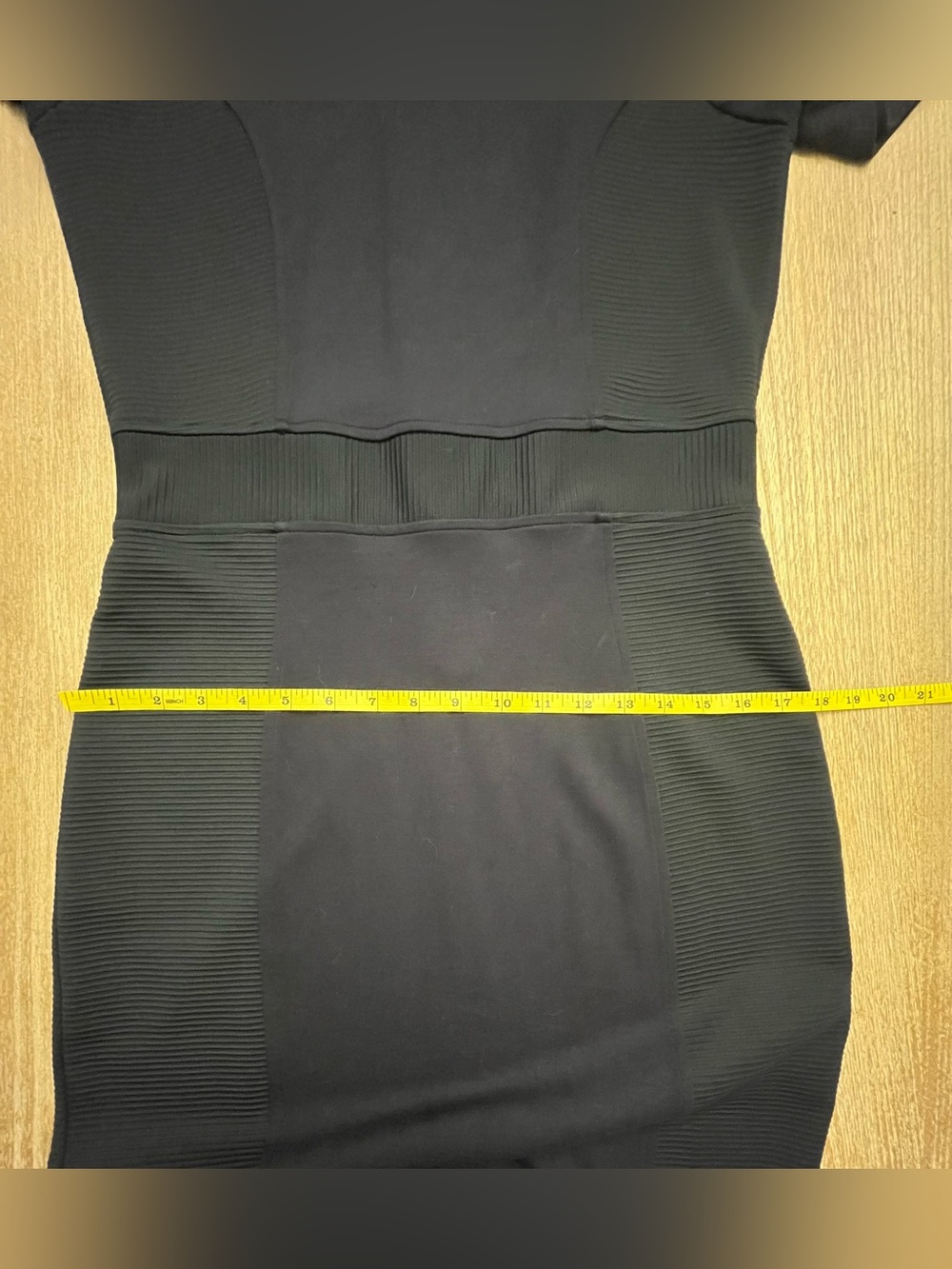 French Connection Women's Navy Blue Body Con Dress EUC Size 12 - Picture 9 of 9